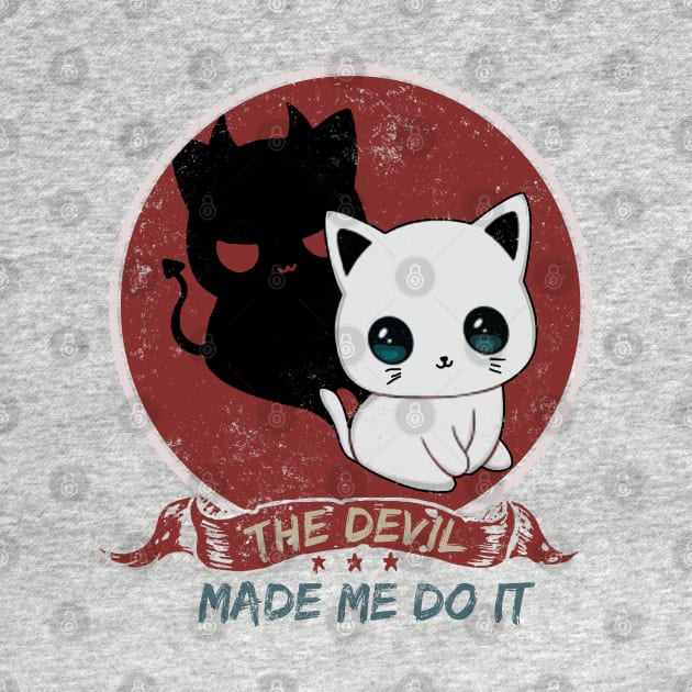 The Devil Make Me Do It Devil cat by Freeman Thompson Weiner